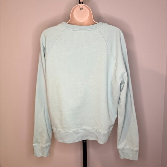 J Crew PAIX ET AMOUR DOVE HEART SWEATSHIRT COTTON TERRY - Size Medium - Picture 2 of 4